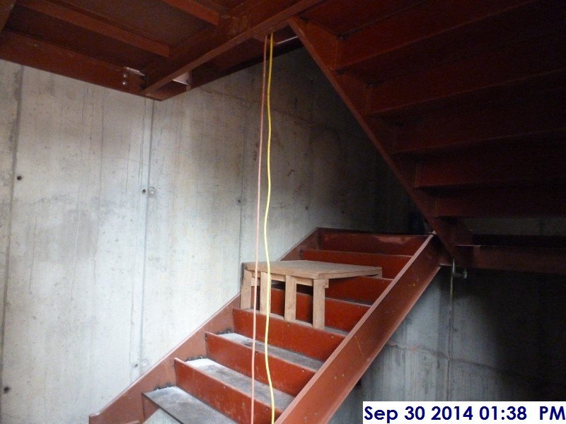 Installing Stair -4 (2nd Floor) Facing East
